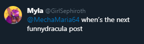 Count Dracula tweet media