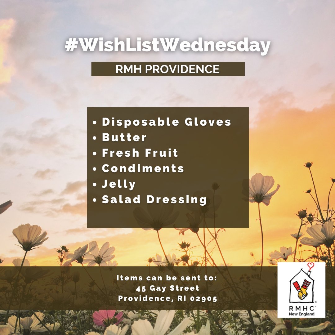 Ronald McDonald House Charities of New England tweet media