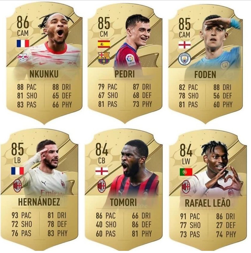 IRONPRIM's tweet photo. Mais alguns players do Fifa 23 o que vocês acham?? #FIFA23 #FIFA #FIFARatings https://t.co/WZSLAR8lGn