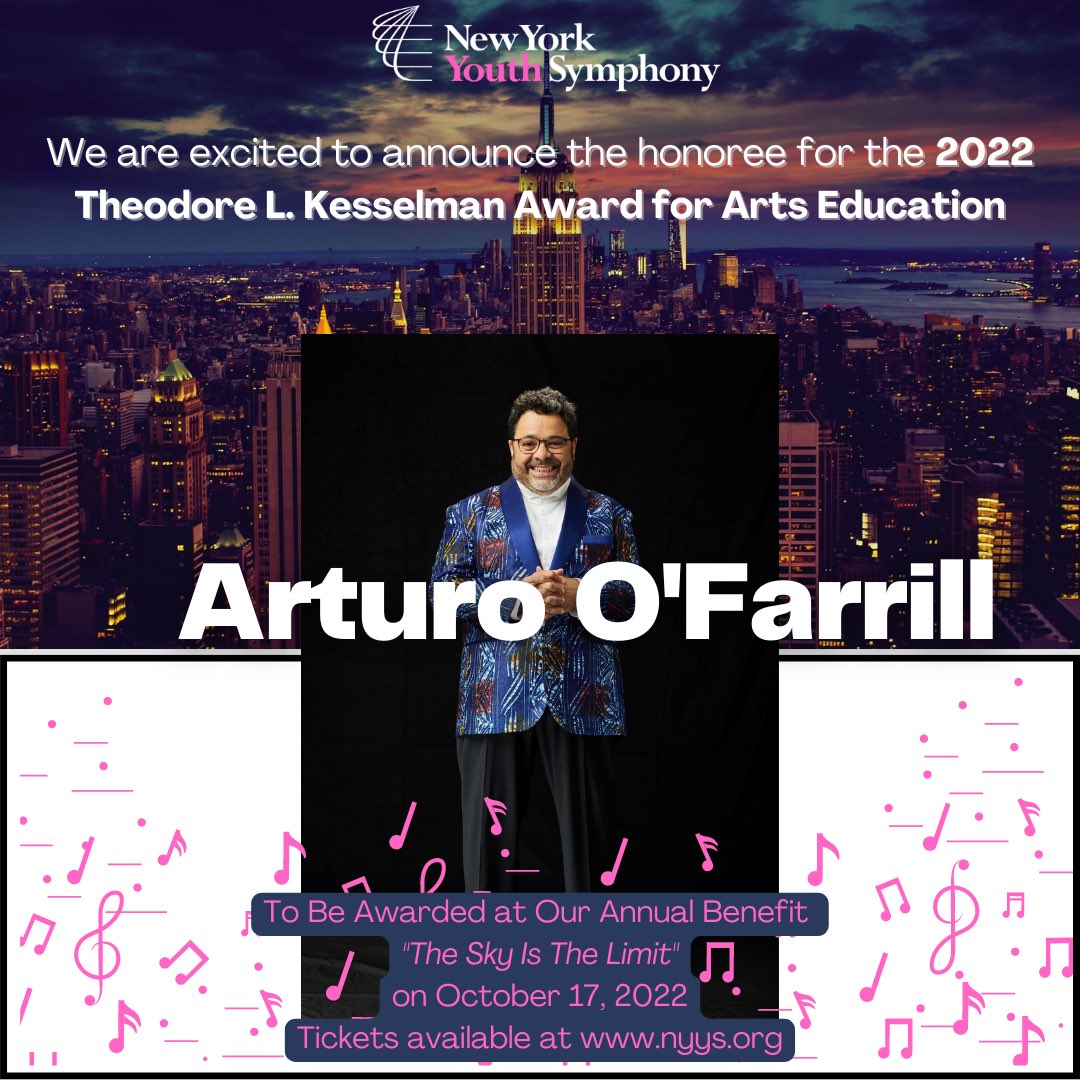Arturo’s life work is truly representative of being a recipient of this award. Congrats Arturo!