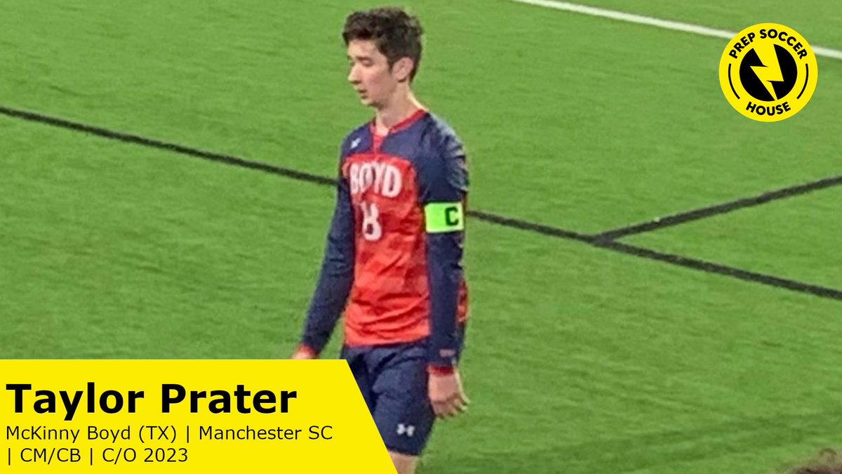 ⚡️Welcome to Prep Soccer House Recruiting, Taylor Prater!

McKinny Boyd (TX)
Manchester SC
Grad Year: 2023
Position: CM/CB
Height: 5’11”
Weight: 165lbs

Contact us for more information about Taylor, as well as check out his profile on our website!⚡️