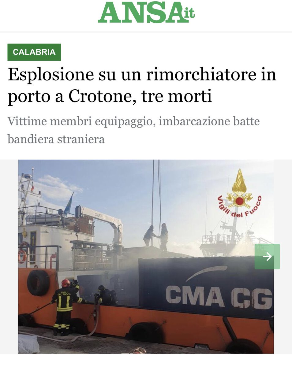 Giuseppe Conte (@giuseppeconteit) on Twitter photo Oggi a #Crotone ennesima tragedia del lavoro. La politica non può restare a guardare: il <a href="/Mov5Stelle/">MoVimento 5 Stelle</a> chiede un patto per la sicurezza, più personale ispettivo e l’istituzione della Procura nazionale del lavoro. La sicurezza sul lavoro sia priorità dell’agenda sociale italiana. Oggi a #Crotone ennesima tragedia del lavoro. La politica non può restare a guardare: il <a href="/Mov5Stelle/">MoVimento 5 Stelle</a> chiede un patto per la sicurezza, più personale ispettivo e l’istituzione della Procura nazionale del lavoro. La sicurezza sul lavoro sia priorità dell’agenda sociale italiana.