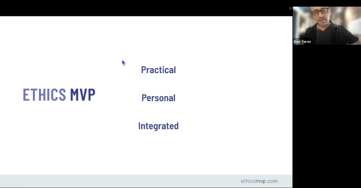 We had an insightful 'Ethics in Tech' session today, examining the XR lens applied to ethical considerations! Thank you <a href="/ethicsMVP/">Ethics.Coach</a>, which helps individuals, leaders, &amp; teams to build skills &amp; habits that support ethical practice.