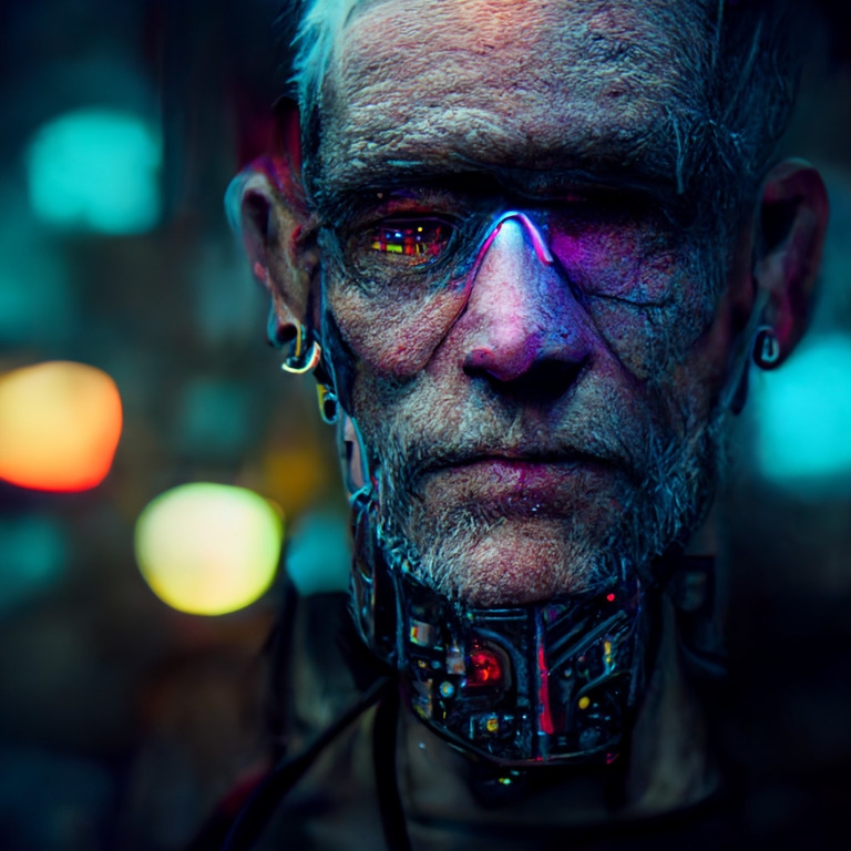 GOD_of_MOAR's tweet photo. I see a future where you will get much older than today. Vital organs, body parts, even eyes will be replaced by cybernetics. Rather, it will become fashionable to test the limits of the human body. What do you think?

MOAR: Cyberpunk @dexie_space 
https://t.co/NZ4soAppWY
#Chia https://t.co/KqYN71H2Dn
