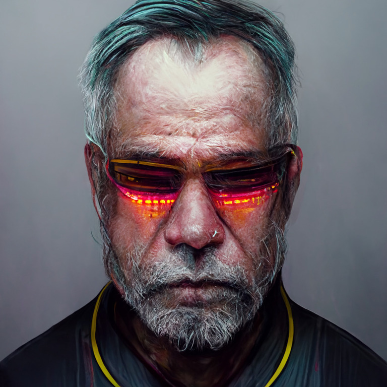 GOD_of_MOAR's tweet photo. I see a future where you will get much older than today. Vital organs, body parts, even eyes will be replaced by cybernetics. Rather, it will become fashionable to test the limits of the human body. What do you think?

MOAR: Cyberpunk @dexie_space 
https://t.co/NZ4soAppWY
#Chia https://t.co/KqYN71H2Dn