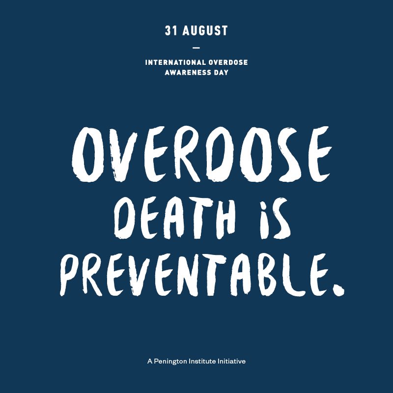 PeerProject's tweet photo. International Overdose Awareness Day is the world’s largest annual campaign to end overdose, remember without stigma those who have died &amp; acknowledge the grief of family &amp; friends left behind. Learn more at https://t.co/iVm7MnwqBw @overdoseday #EndOverdose #OverdoseAwarenessDay https://t.co/fF6VEvl1m7