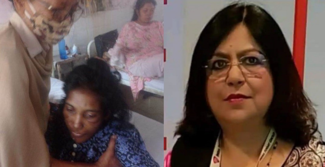 Now, Wife of Ex IAS officer &amp; BJP leader Seema Patra arrested for torturing her tribal domestic help Sunita.

What about her IAS husband Maheshwar Patra? Was he not aware?

Sunita's teeth were broken with rod, burnt with hot utensils, she was forced to clean floor with her tongue
