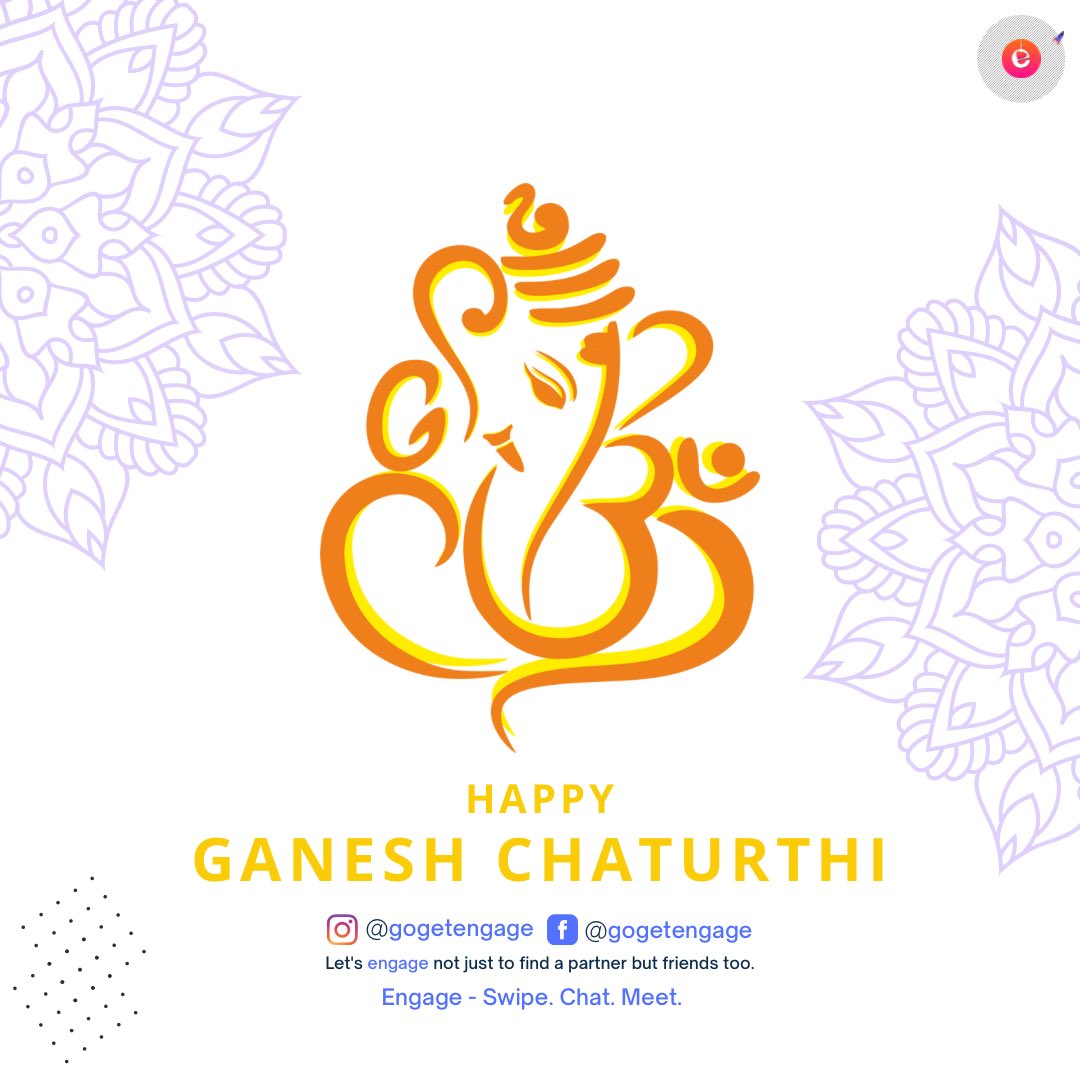 gogetengage's tweet photo. Ganpati Bappa Moriya 🙏🏻🙏🏻🙏🏻🙏🏻
#getengage #gogetengage #dating #celebration #bff #buddy #hangout https://t.co/erHIjEpQHM