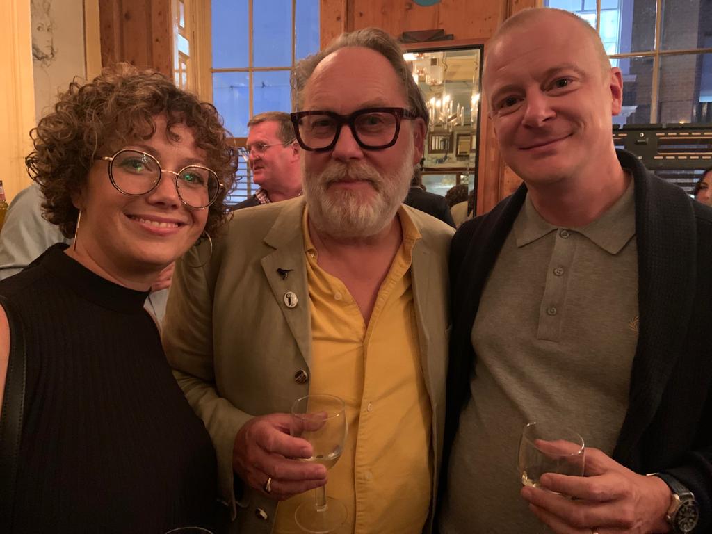 81Pollock's tweet image. A wonderful evening with @JamesMoir10 at the @TheUnionClub organised by the fantastic @unbounders