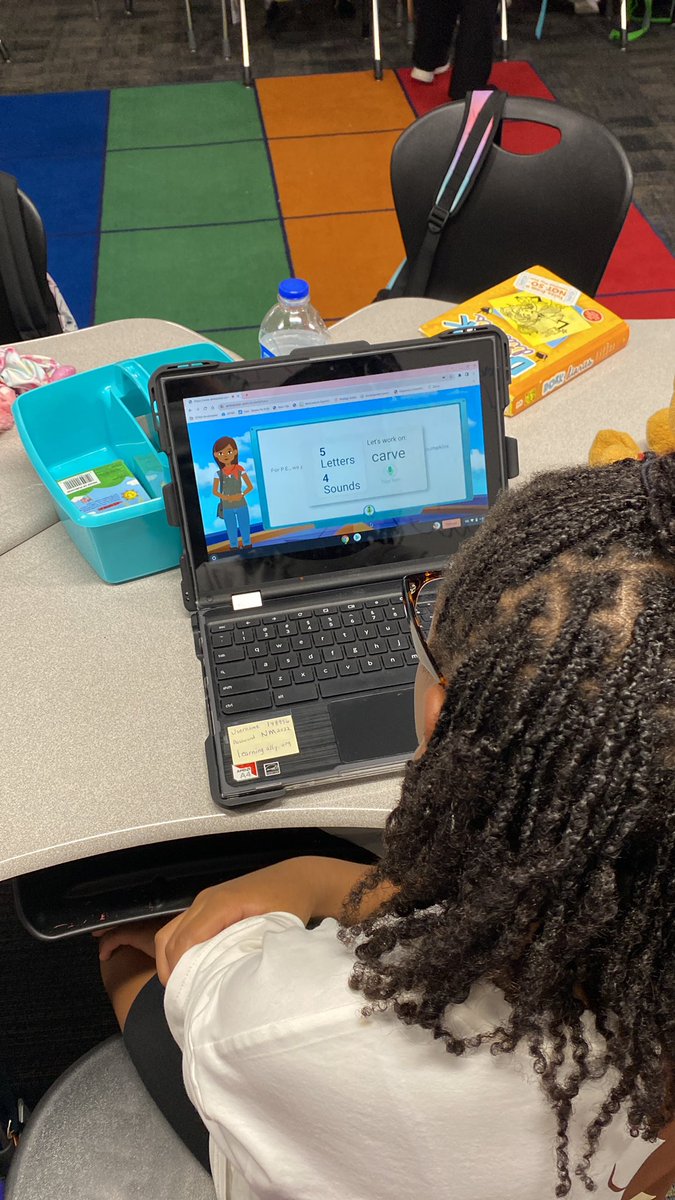 mrsep5th's tweet photo. Introduced our class to Amira today! Been a fun experience seeing them learn to read with @AmiraLearning! #bewillbern #WillBErn #3rdELAR https://t.co/Ta6T19qIHI