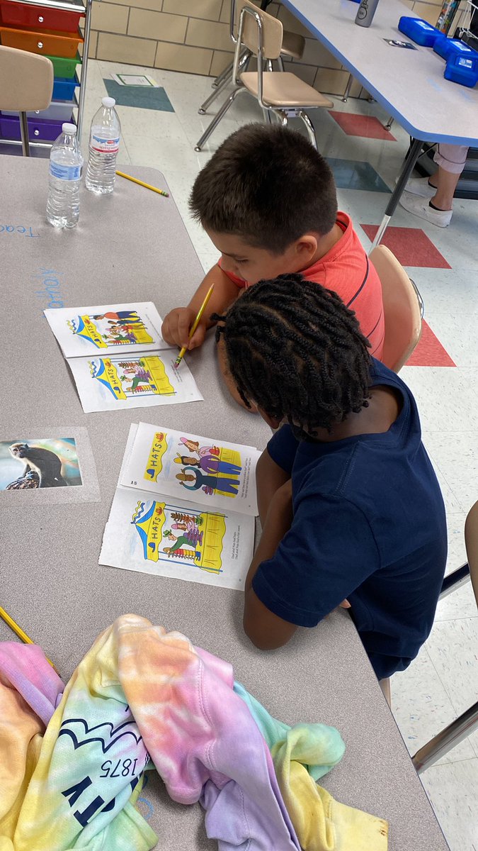 2nd grade Ss are building fluency by reading with their partners!! <a href="/canstafford/">Candice Stafford</a> <a href="/NorwoodES/">Norwood Elementary</a>