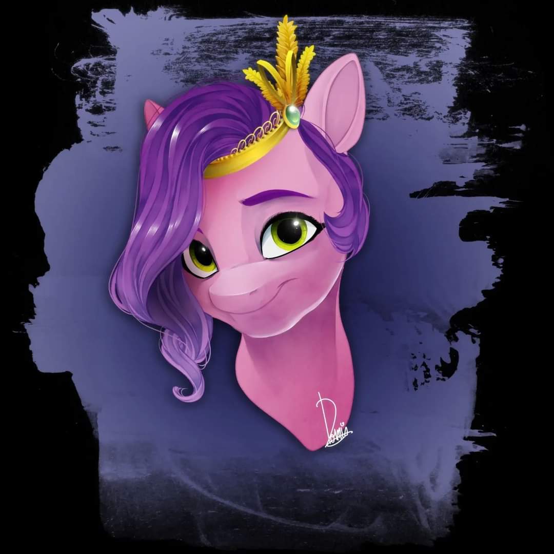 Small #wip #workinprogress of a #drawing #painting exercise staring #pipp from #mylittlepony #mlpG5 #MakeYourMark