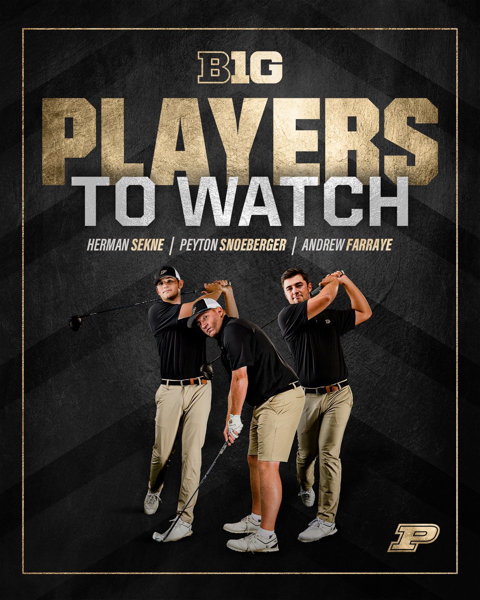 PurdueMensGolf's tweet image. 👀 Watch us!