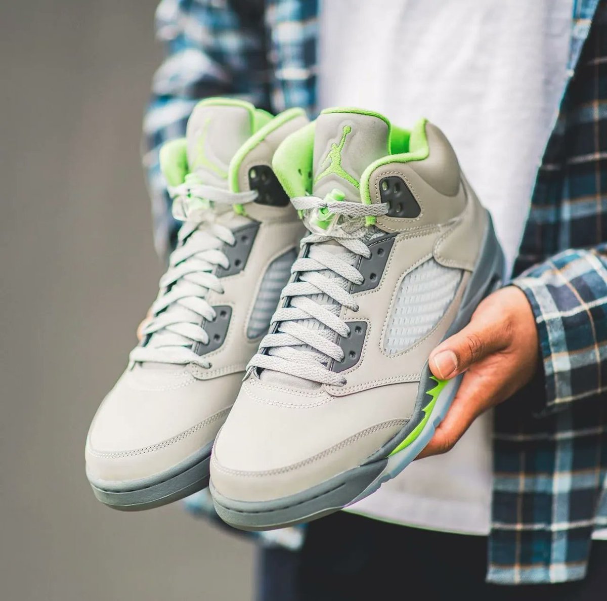 green bean 5s on feet