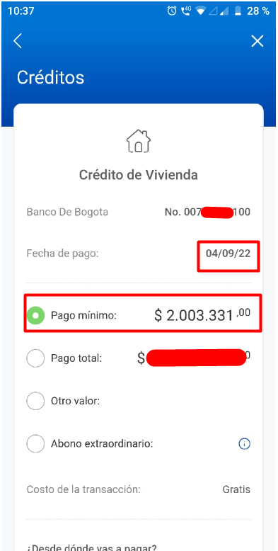 educaciondesarr's tweet photo. @BancodeBogota, favor ajustar esta inconsistencia. La tasa prometida es del 11.8EA, también cambiaron el valor de  la cuota de un momento a otro. Como pasa esto @SFCsupervisor la cuota es fija y la aumentaron de un día para otro. https://t.co/qNvJHMjcww