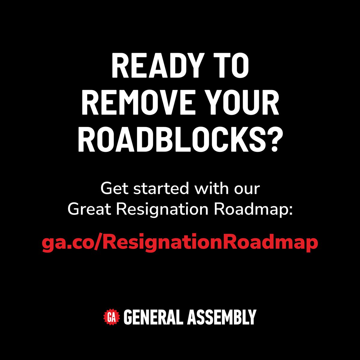 GA's tweet photo. TLDR; It turns out employees can quit their #ToxicWorkEnvironments. Our latest guide, The Employers Roadmap to Harnessing the #GreatResignation, helps you overcome your roadblocks and start building a recession-proof team. Get it here: https://t.co/bLtdURiUUh https://t.co/TquDtQyTg8