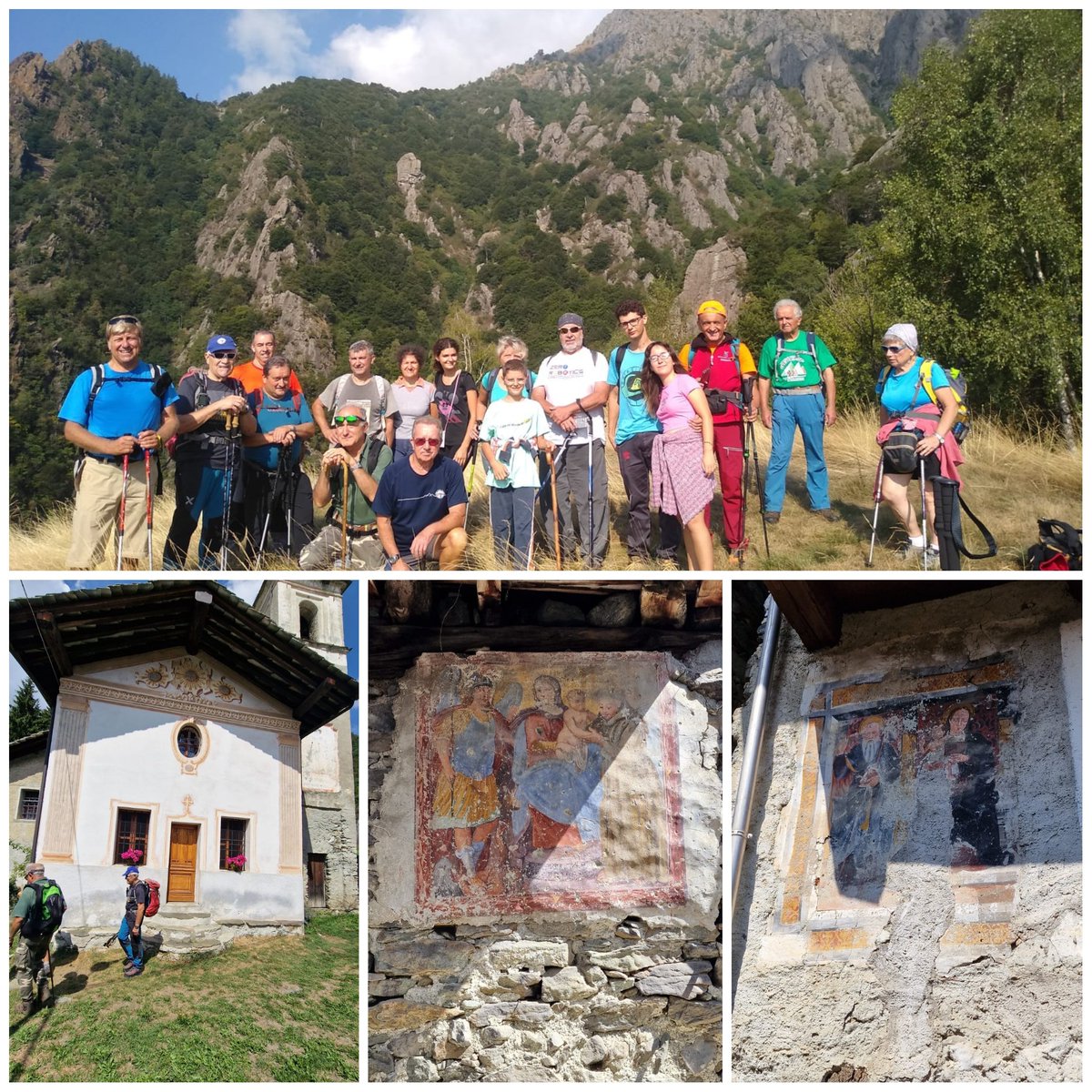 cailanzo's tweet photo. 📸 Un collage di foto creato dal nostro socio Ivano Ravicchio che ha partecipato alla Traversata del Plu domenica 28 agosto 2022.
Grazie Ivano!
#escursionismo #VallidiLanzo #ValdAla #AlpiGraie https://t.co/9pnoZOIcWB