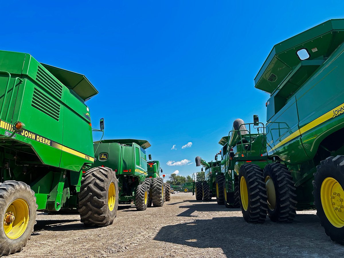 PodolinskyEquip's tweet photo. Harvest Season... Clinic Season... September's got us excited!π
Our combine clinic is 1 week away, have you registered? To reserve your spot, visit https://t.co/LHcCi8HIcz
#fallclinics #clinicseason #harvest2022 #johndeere https://t.co/Kkzdh6C2e5
