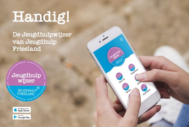 Zoekt u passende #jeugdhulp voor kind en gezin? Onze  nieuwe app #Jeugdhulpwijzer helpt hierbij. U vindt snel en overzichtelijk alle zorgvormen en bent snel op de hoogte van het laatste nieuws en bijeenkomsten en trainingen. Te downloaden via Google Play en App Store.