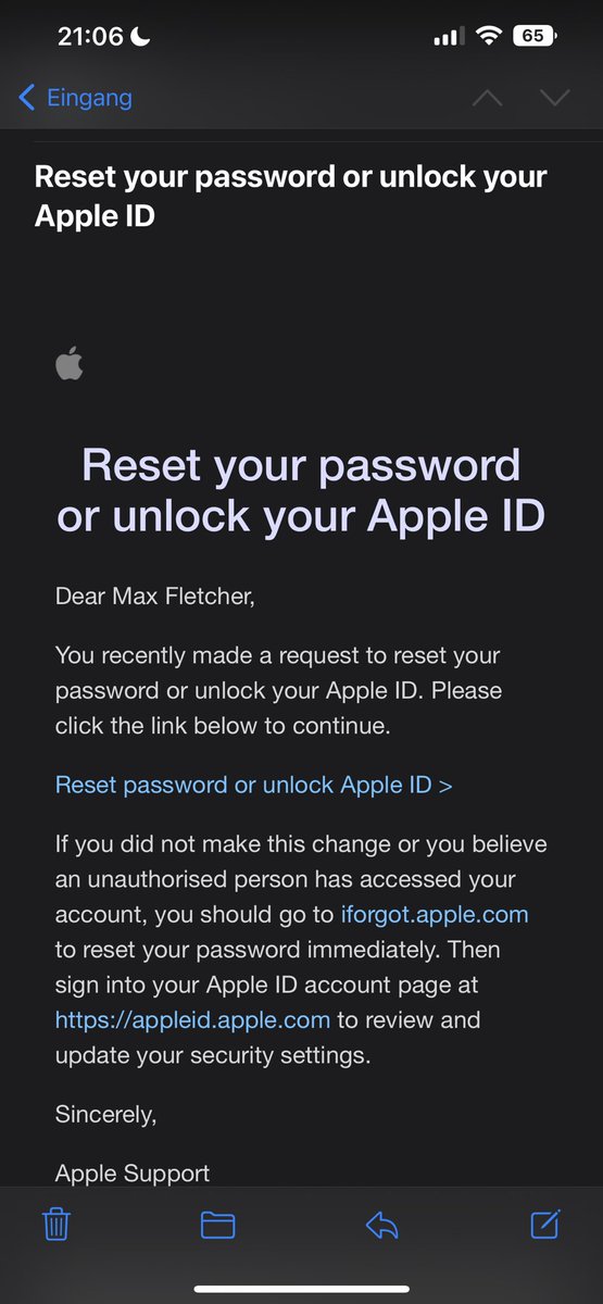 Wieder ein Fake Versuch.
#apple #Fake