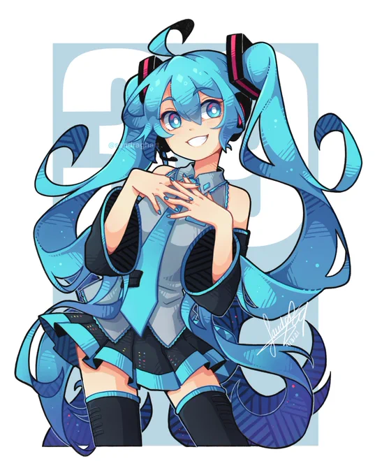 Happy 15th anniversary, Miku! #初音ミク生誕祭2022 #HatsuneMiku 