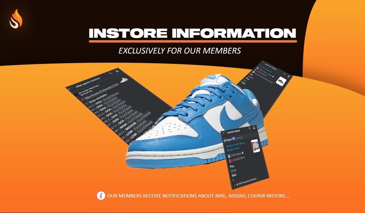 lbfcook's tweet image. 🔌 Our instore monitors and plugs supports all EU ! 

Receive pings for Nike, Adidas, Courir…