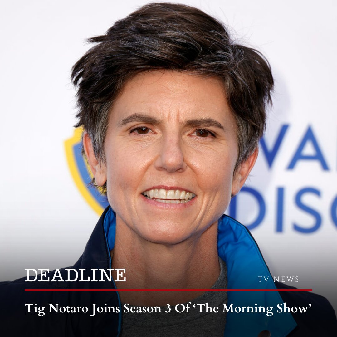 DEADLINE's tweet photo. EXCLUSIVE: Apple TV+’s #TheMorningShow has locked in another high-profile new addition to its Season 3 cast https://t.co/cBDOuA2DbC https://t.co/KDWwzyp1Uq