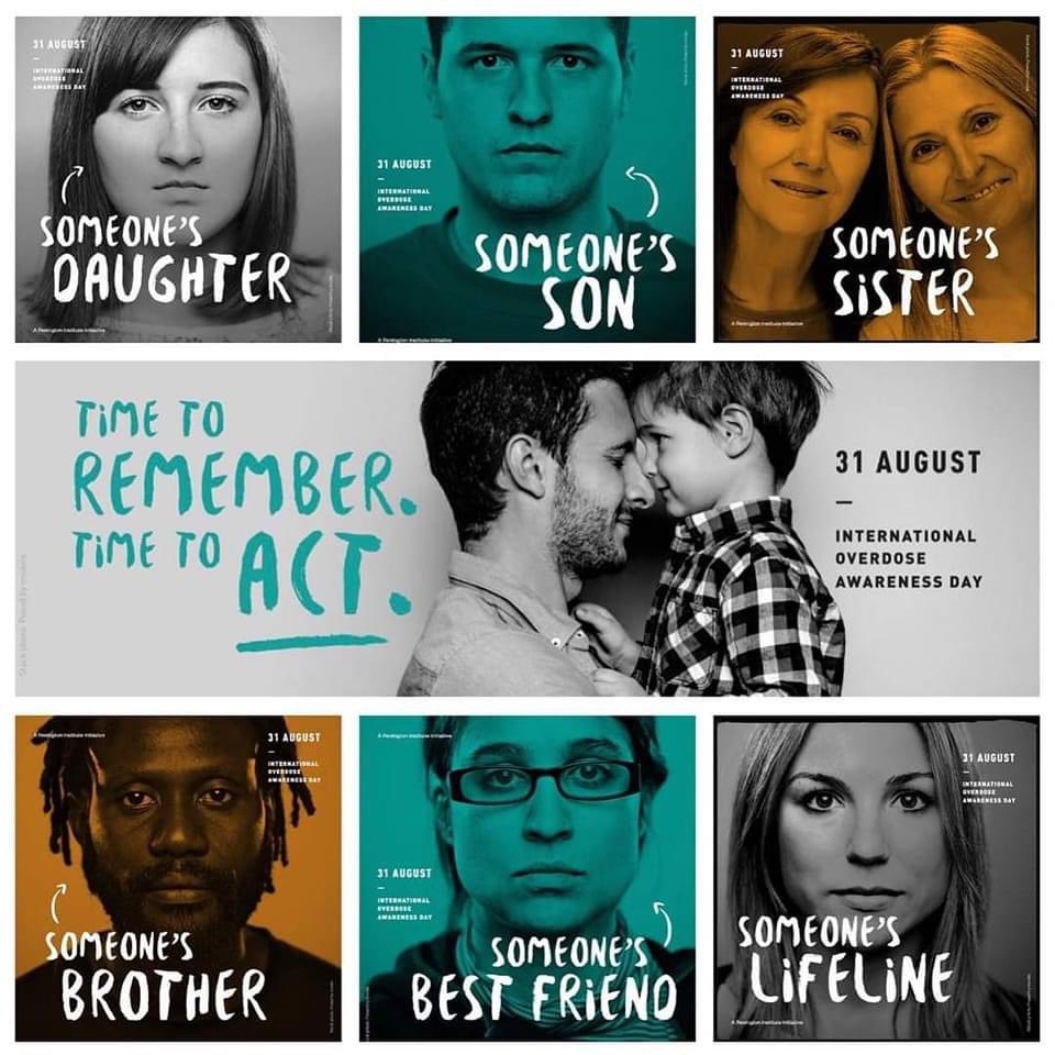 International Overdose Awareness Day is the world’s largest annual campaign to end overdose, remember without stigma those who have died and acknowledge the grief of the family and friends left behind.- overdoseday.com