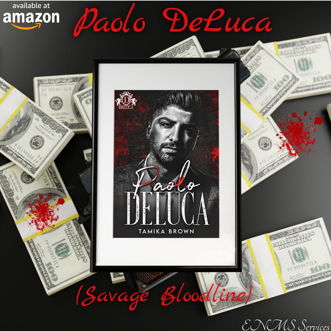 @TamikaBrown
Paolo DeLuca is LIVE!!!
*****New Content*****  
One-Click-->mybook.to/PaoloDeLuca

#savagebloodline #tamikabrown #AMAZON #KindleUnlimited #mafiaromance