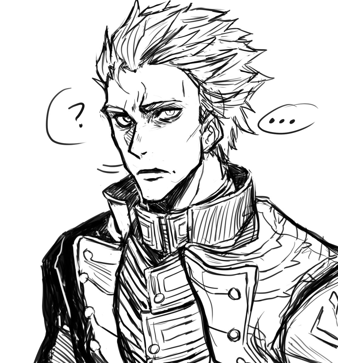 skelesass's tweet photo. "Even now." 
i was down with a fever today, have some doodles
#DevilMayCry5 #DMC #Dante #Vergil #fanart https://t.co/kQHckjgeNu