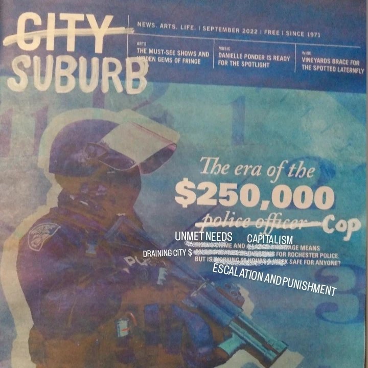 RayRayMitrano's tweet image. @roccitynews, fixed it.

#CareNotCops #DefundRPDRefundROC #DefundPolice #FTP #AbolishPolice  #WeKeepUsSafe #RocNY