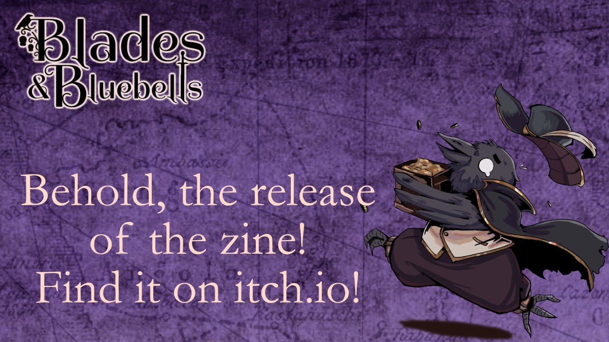 ⚔️🌹 Blades & Bluebells @ RELEASE! tweet media