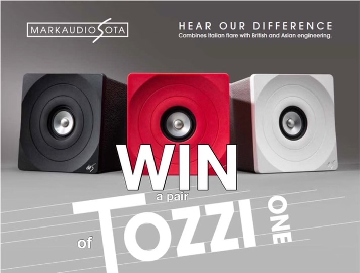 Win a pair of TOZZI ONE speakers from MarkAudio-SOTA.   #Giveaway #contest #Sweepstakes <a href="/markaudiosota/">MarkAudio-SOTA</a> 
Enter here:
gleam.io/2unwM/markaudi…