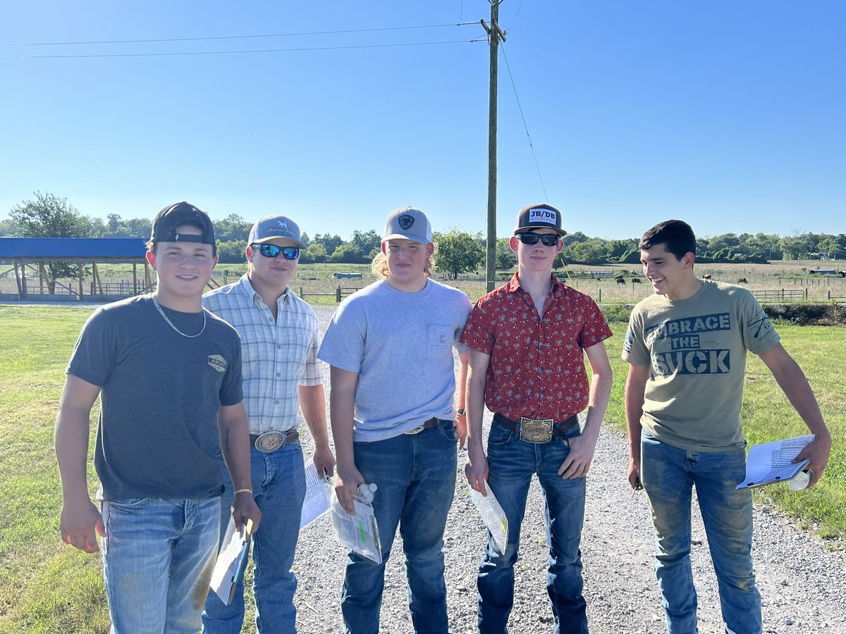 wcsFvHSwh's tweet photo. Thanks to @TSUBioenergy and Davidson County Soil Conservation for hosting another great soil judging contest. These young men had a great time! https://t.co/0CMxSg7wXH