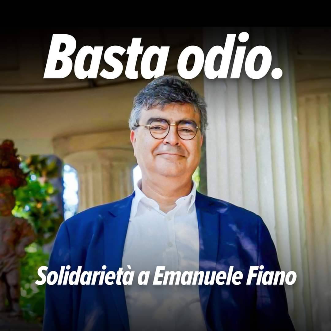maurizio_staff's tweet photo. Unisco la mia voce a quella del Segretario  @EnricoLetta: forza #Lele, siamo tutti con te e non ci fermeranno né con gli insulti né con le minacce.

#forzaLele
#PDcommunity 
@emanuelefiano https://t.co/hECBCyOdQ0