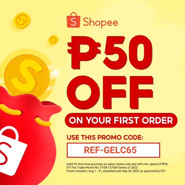 iamMARDG's tweet photo. Use my referral code REF-GELC65 to get ₱50 off off your first purchase! Download Shopee now and enjoy Free Shipping nationwide! https://t.co/jbrRbsWDkE https://t.co/Edrlhm6AcK