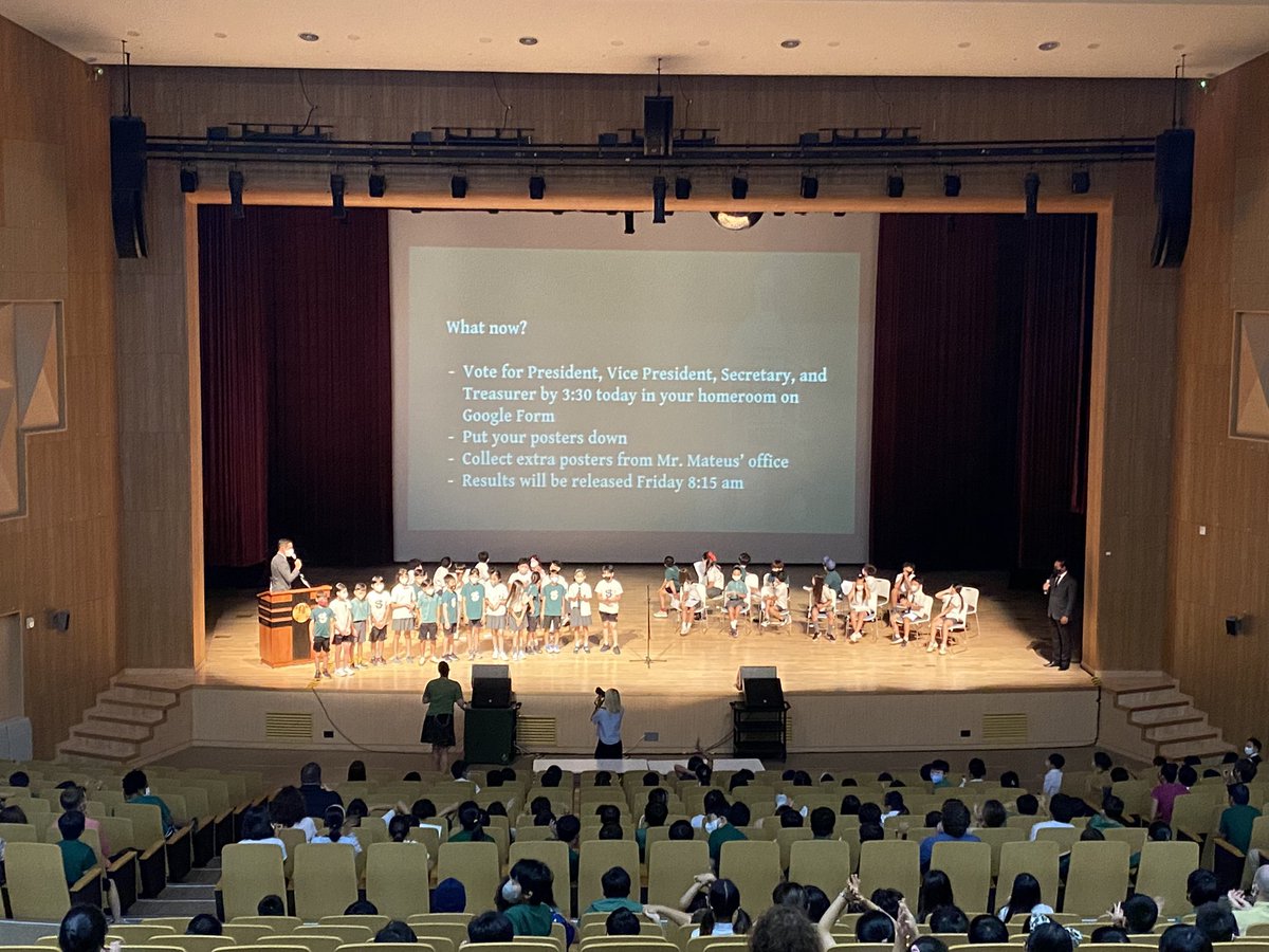ES STUCO speeches! Our future ES student leaders. <a href="/mrseanandersen/">Sean Andersen</a> <a href="/SJA_Jeju/">SJA Jeju</a> #sja_jeju
