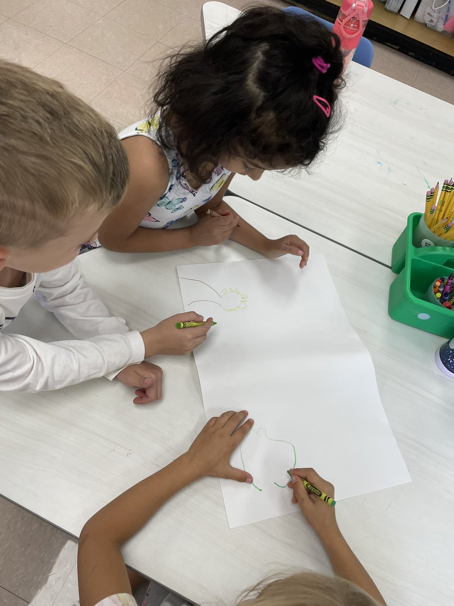 NalborczykK's tweet photo. Working on our table team posters to hang up to easily transition and build classroom community!! @KaganOnline https://t.co/9HN0Yvt461