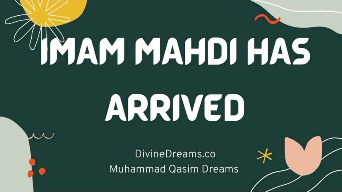 Qasim First tweet media