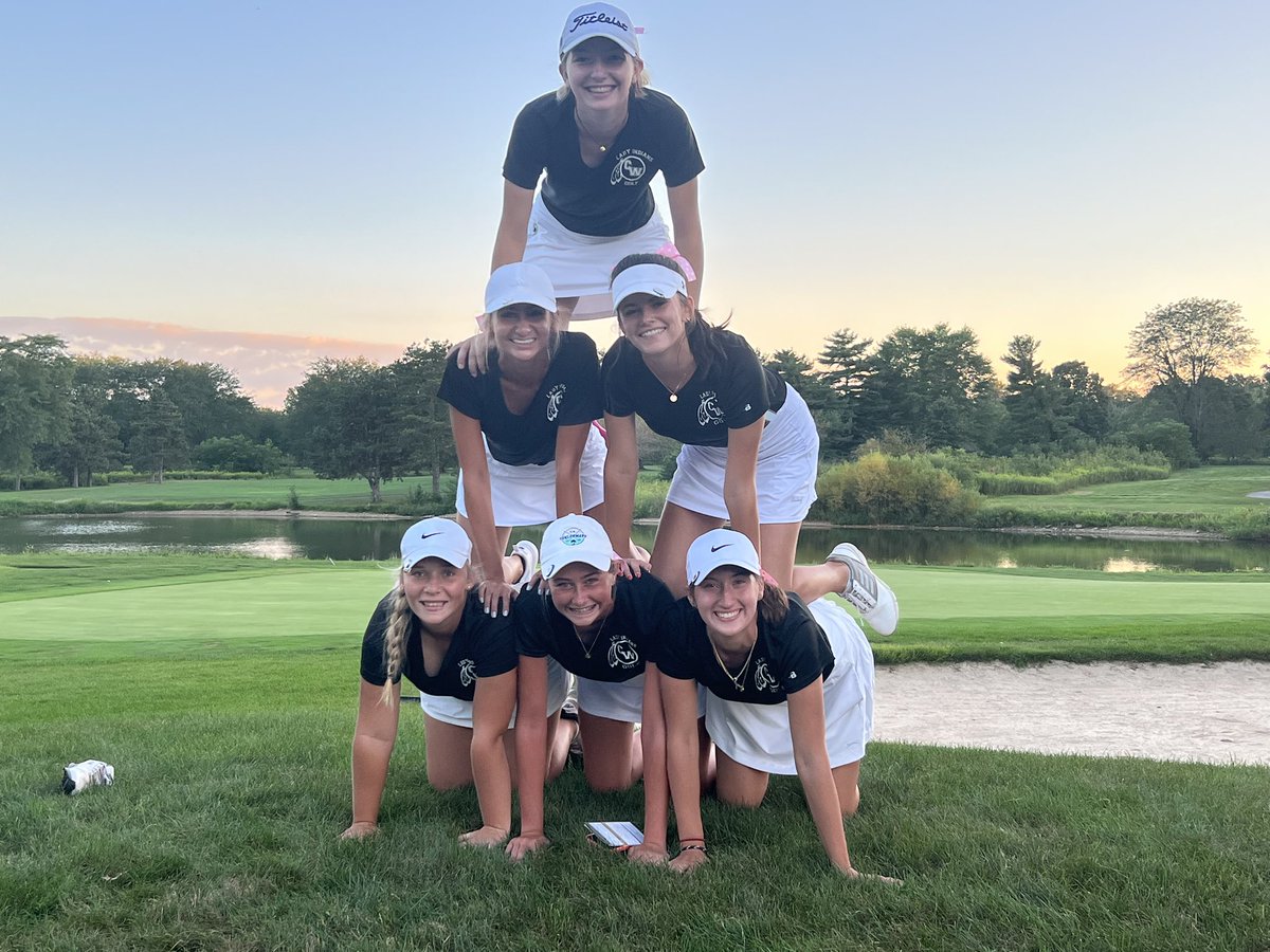 So proud of our girls tonight! The girls shot 169 to take the win tonight!! Anna led the team with a 39 and medalist honors !!