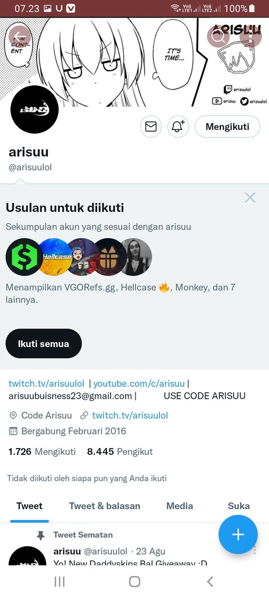 milo_kucing's tweet photo. @taegiveaway @arisuulol Bismillahhirahmanirahim
Done https://t.co/aF5CZohapR