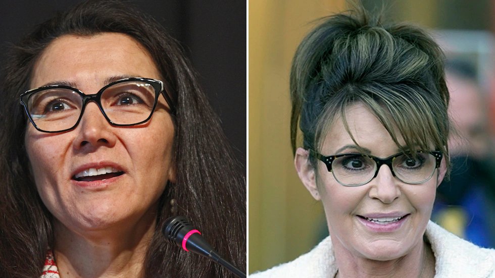 thehill's tweet image. #BREAKING: Democrat Mary Peltola defeats Sarah Palin in Alaska special election trib.al/VOaaNld