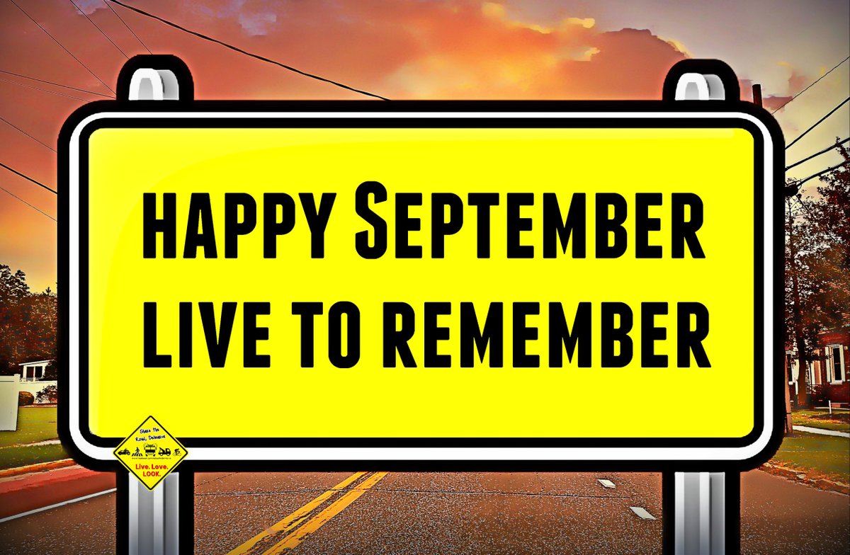 ridesafedp's tweet photo. As we say goodbye to August, we hope you will have a fabulous and safe new month ahead. Happy #September2022 #drivetoremember https://t.co/GGNUuck7B1