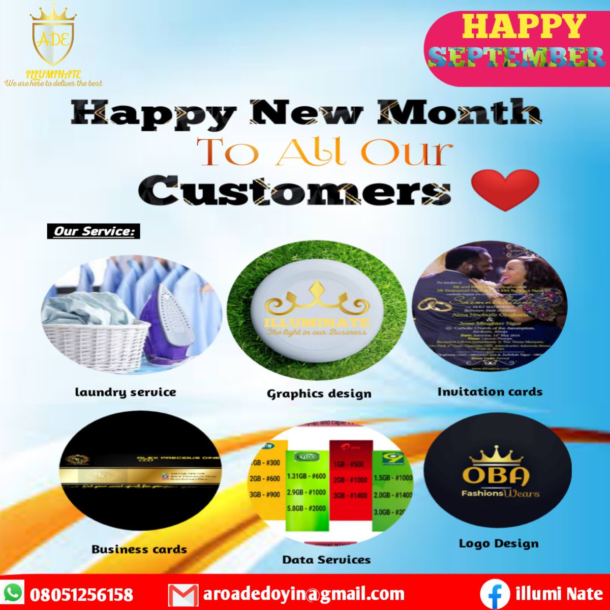 aroadedoyin's tweet photo. Welcome to the month of ember... Favour and blessing will locate us . happy new month to all our fan and lover over the world. We love and God bless. #illuminate. https://t.co/opT0EKmPiY