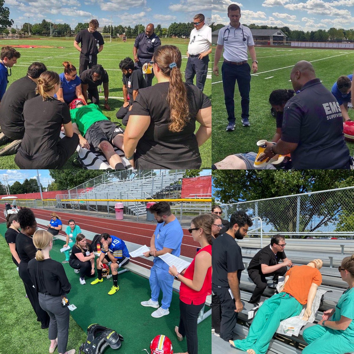 Brad Gable (@ohsimdoc) on Twitter photo Another great day of #Simulation for sideline #emergencies. Special thanks to <a href="/OHSportsMed/">OhioHealth SportsMed</a> ATs Amanda and Jen for their expertise, and <a href="/WCS1973/">Worthington Christian School</a> for their facilities and equipment! #meded #giveemhealth Another great day of #Simulation for sideline #emergencies. Special thanks to <a href="/OHSportsMed/">OhioHealth SportsMed</a> ATs Amanda and Jen for their expertise, and <a href="/WCS1973/">Worthington Christian School</a> for their facilities and equipment! #meded #giveemhealth