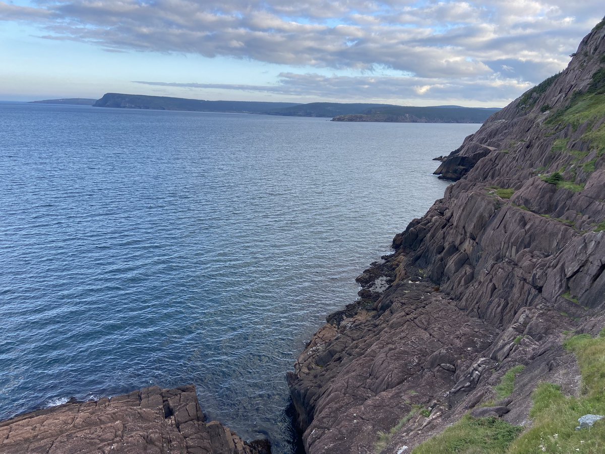 This evening’s hike. #fort #amherst #eastcoasttrail #getoutside #hiking