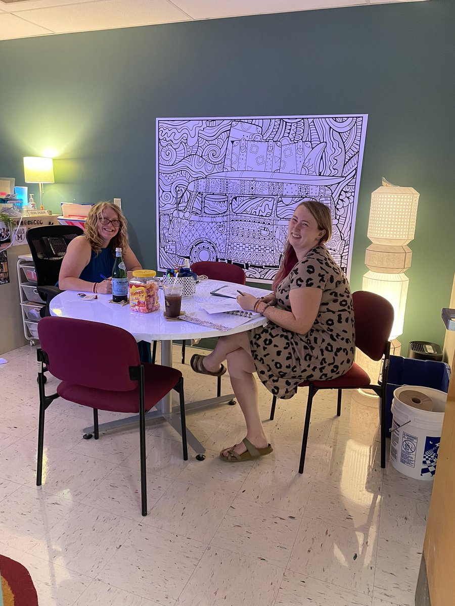 Ready &amp; waiting for middle school students to arrive in such a welcoming safe space! #Welcomeback #AllStaffForAllStudents