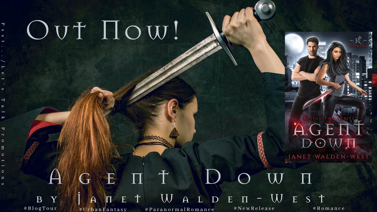 Welcome to Region Two, where monsters prowl and life, limb, and heart are at risk. mybook.to/AgentDown

#paranormalromance #urbanfantasy #RomanceReaders #BookRecommendations #BookRecommendation #booktwt #IARTG #BookBoost #readingforpleasure #IAN1 #romancenovel #BookTwitter