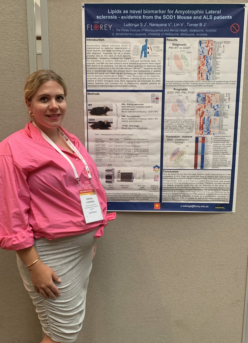 Dr Sophia Luikinga (@_soph_89) on Twitter photo Come and talk science with me (and baby) exciting prelim data on lipid based biomarkers for ALS <a href="/ISN_society/">International Society for Neurochemistry (ISN)</a> #ALS #neuroscience #MND Come and talk science with me (and baby) exciting prelim data on lipid based biomarkers for ALS <a href="/ISN_society/">International Society for Neurochemistry (ISN)</a> #ALS #neuroscience #MND