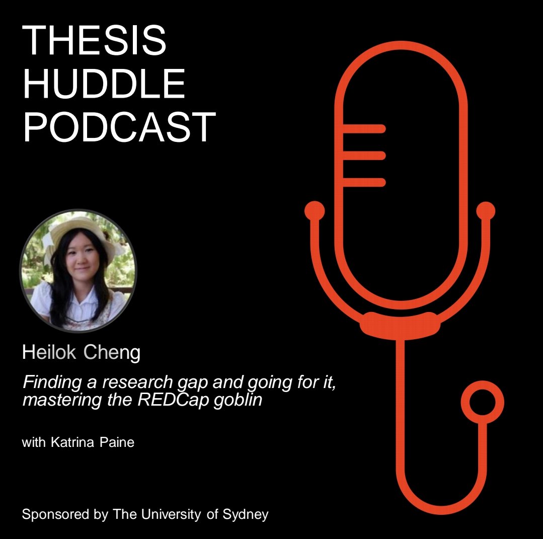 Thesis Huddle Podcast tweet media
